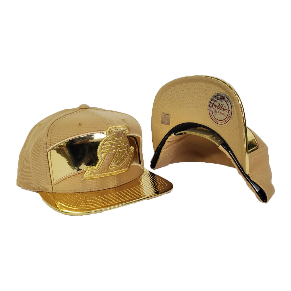 and gold hat