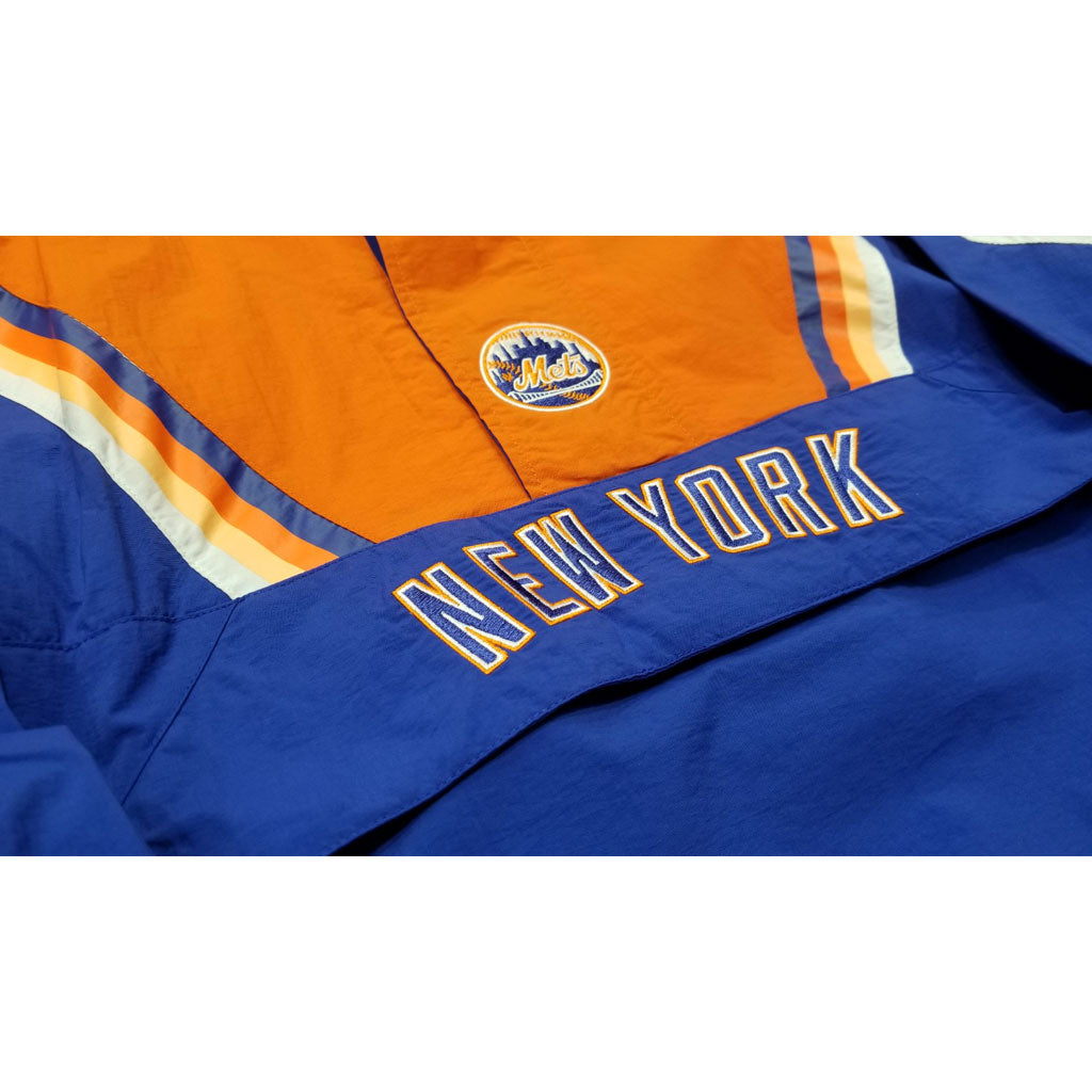 Mitchell & Ness Half Zip Anorak MLB New York Mets Windbeaker Jacket