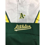 Mitchell & Ness Half Zip Anorak MLB Oakland Athletics A's Windbeaker Jacket