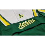 Mitchell & Ness Half Zip Anorak MLB Oakland Athletics A's Windbeaker Jacket