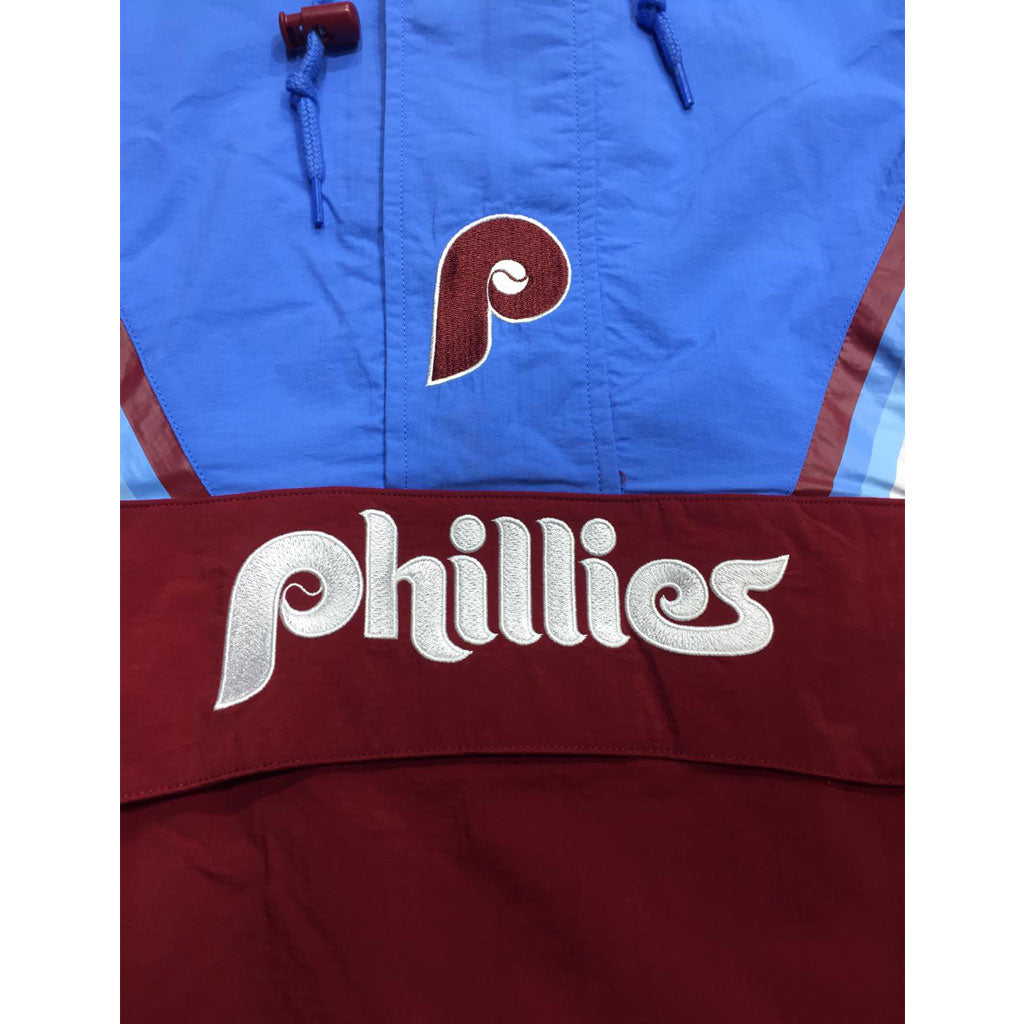 Mitchell & Ness Red Philadelphia Phillies Undeniable Full-zip Hoodie  Windbreaker Jacket for Men