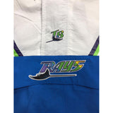 Mitchell & Ness Half Zip Anorak MLB Tampa Bay Rays Windbeaker Jacket