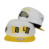 Mitchell & Ness Los Angeles Lakers Patch Work Yellow Snapback Hat
