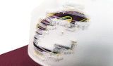 Mitchell & Ness White / Burgundy Destructed Cleveland Cavaliers snapback