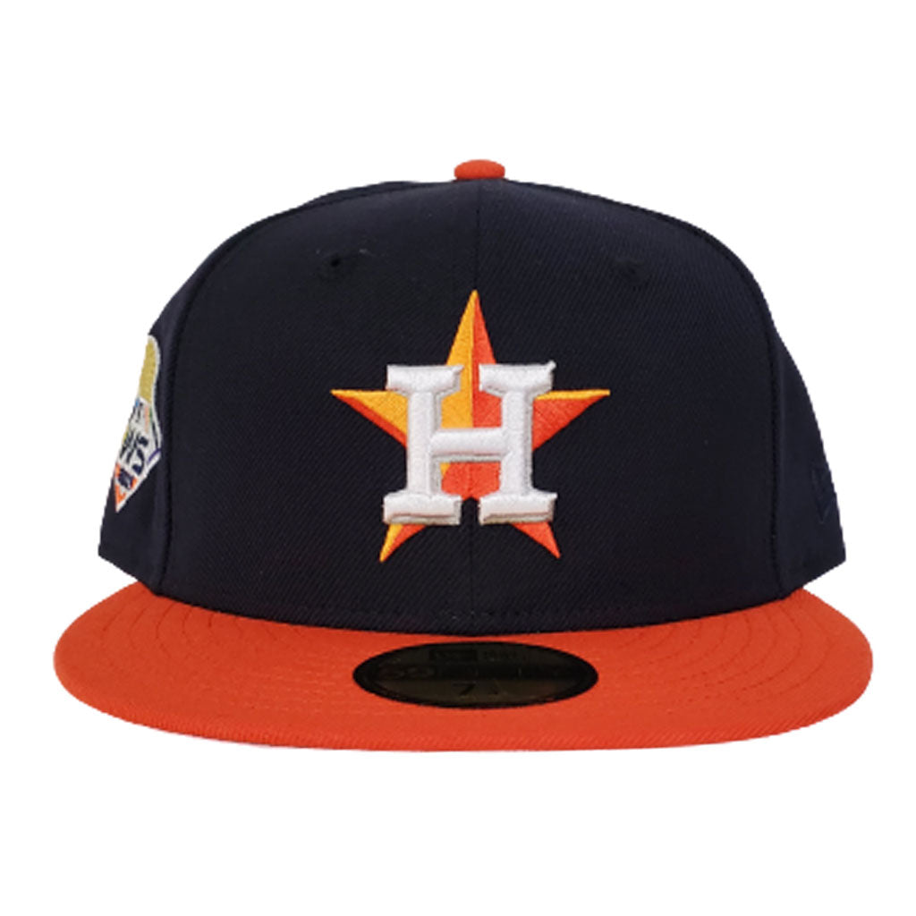 Houston Astros GW RUGGED CANVAS STRAPBACK Navy-Orange Hat