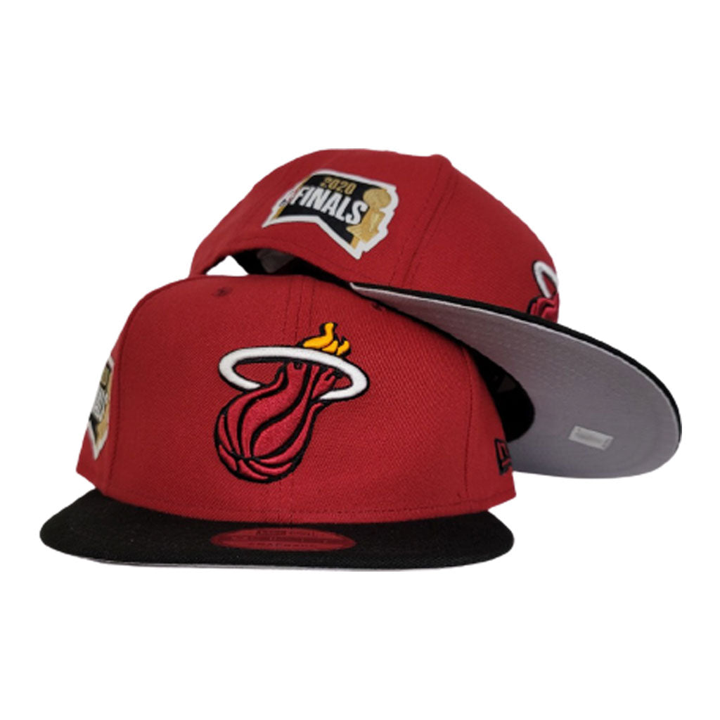 NEW ERA 2TONE MIAMI HEAT NBA FINALS SIDE PATCH 9FIFTY SNAPBACK
