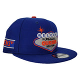 NEW ERA 9FIFTY ROYAL BLUE WELCOME TO QUEENS SNAPBACK HAT