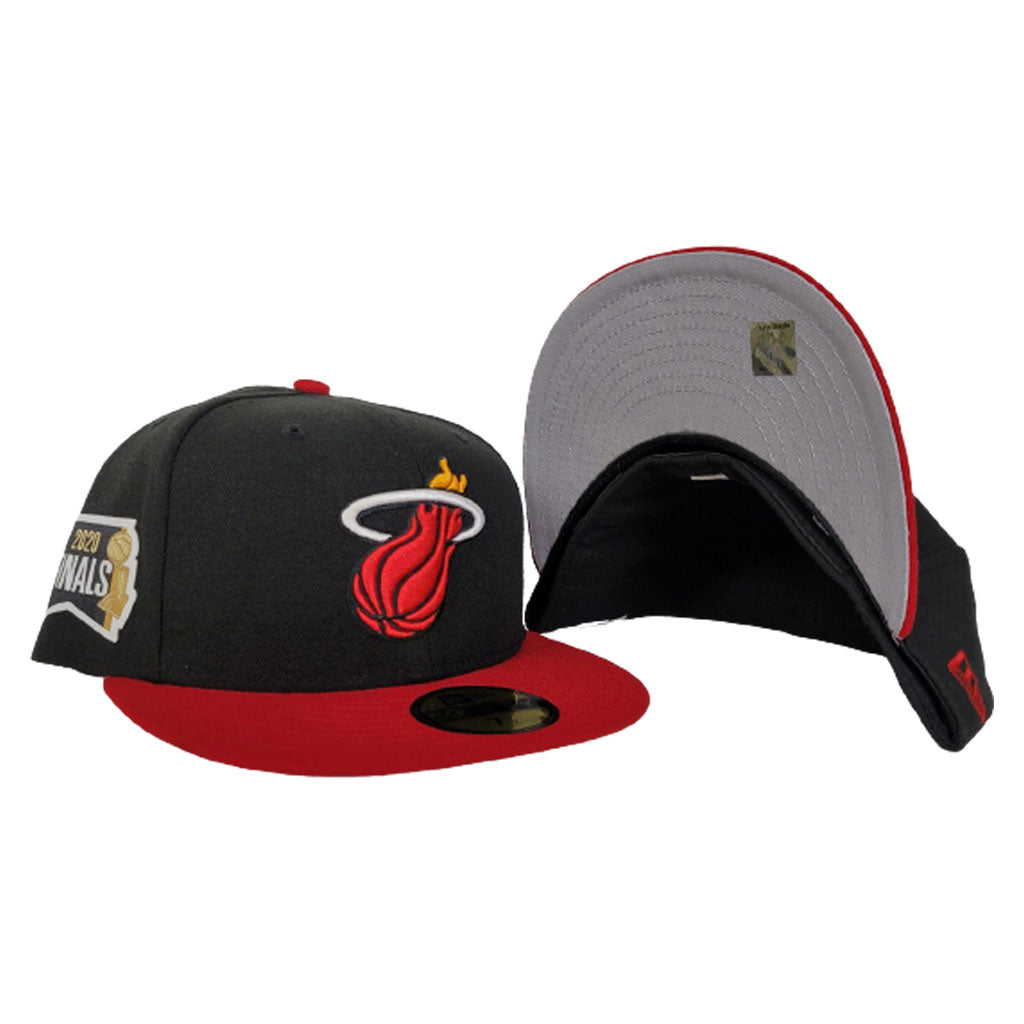 Miami Heat New Era Elements Tonal 59FIFTY Fitted Hat - Red