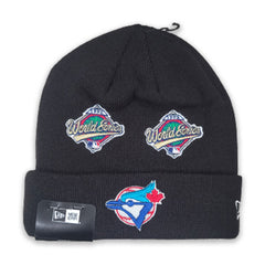 NEW ERA GAME別注 Blue Jays 7 1/2 NEW ERA BLACK TORONTO BLUE JAYS 2X WORLD SERIES CHAMPIONS SPORTS