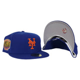 NEW ERA BLUE NEW YORK METS 1964-2008 SHEA STADIUM FITTED HAT ...