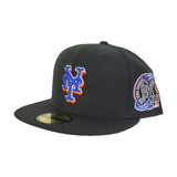 NEW ERA Black NEW YORK METS 2000 SUBWAY SERIES SIDE PATCH FITTED HAT