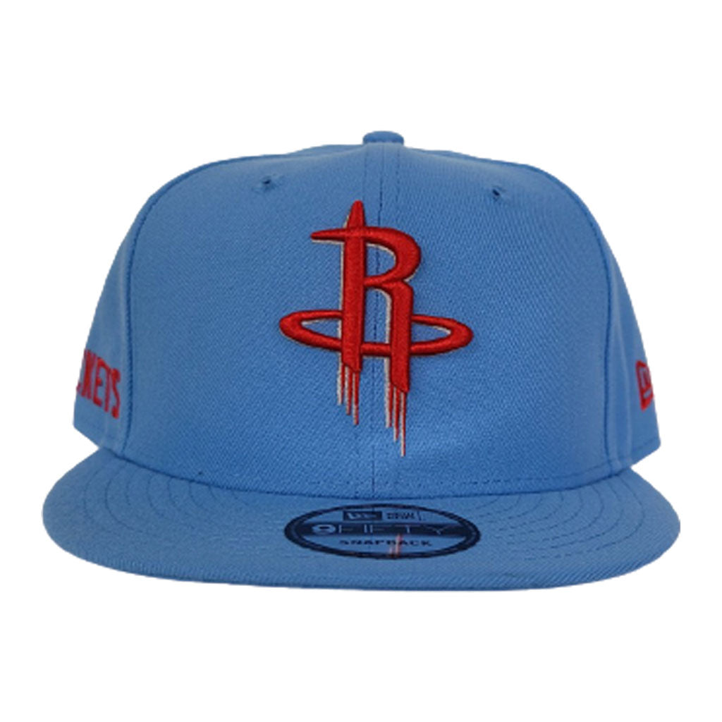 NEW ERA SKY BLUE HOUSTON ROCKETS CITY EDITION 9FIFTY SNAPBACK