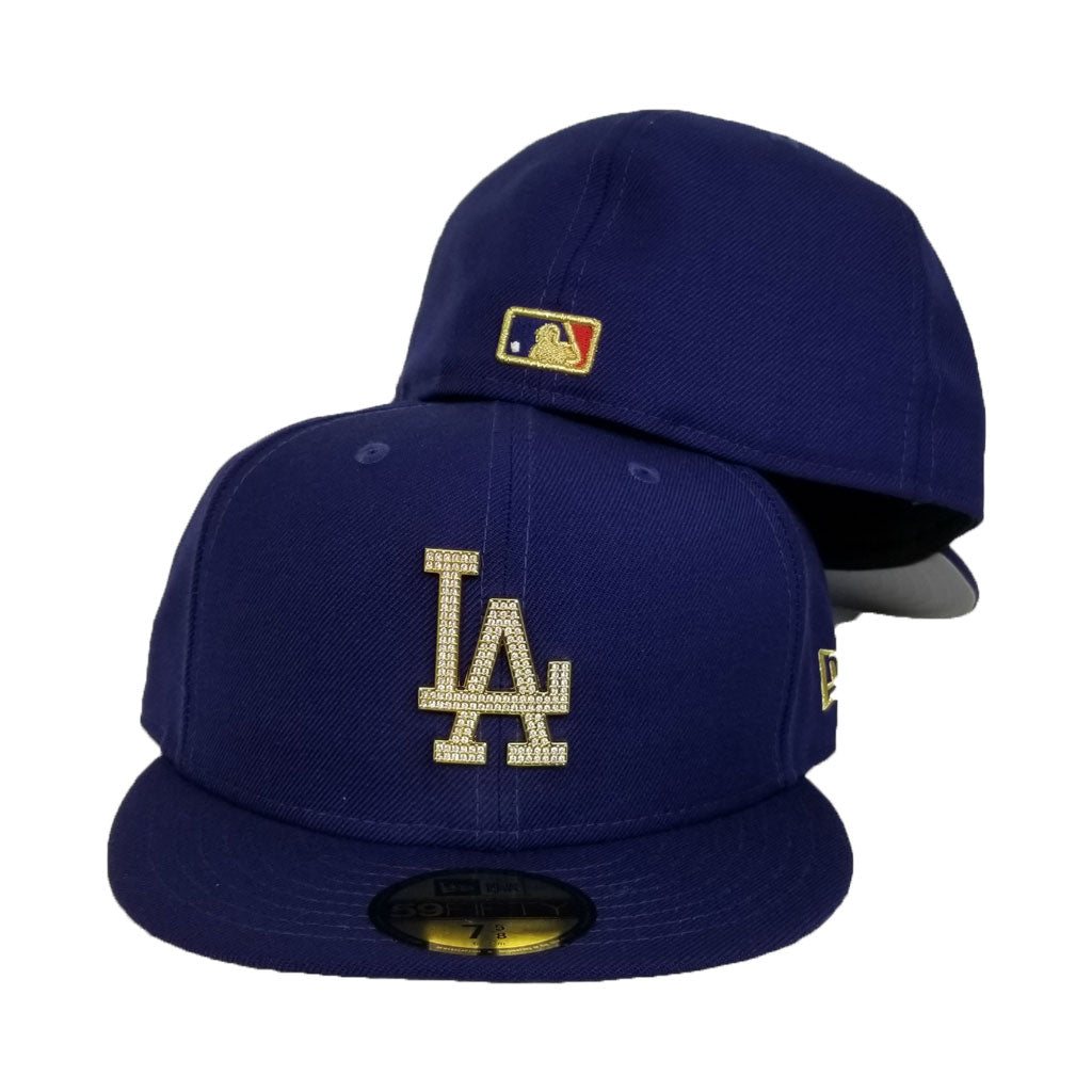 NEW ERA LOS ANGELES DODGERS ROYAL BLUE GOLD CRYSTAL – Exclusive Fitted  Inc.