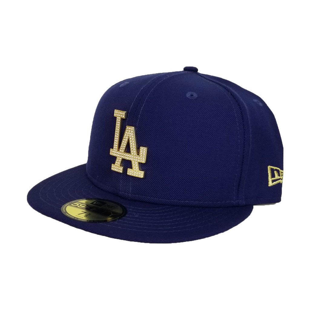 LA Dodgers Blinged Dad Cap - BLUE