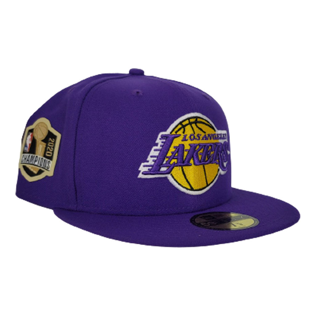 Los Angeles Lakers New Era Western Conference Fire 59FIFTY Fitted Hat -  Black