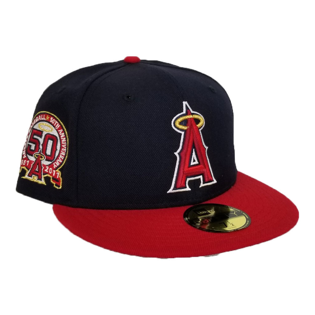 NEW ERA NAVY RED LOS ANGELES ANGELS 50TH – Exclusive