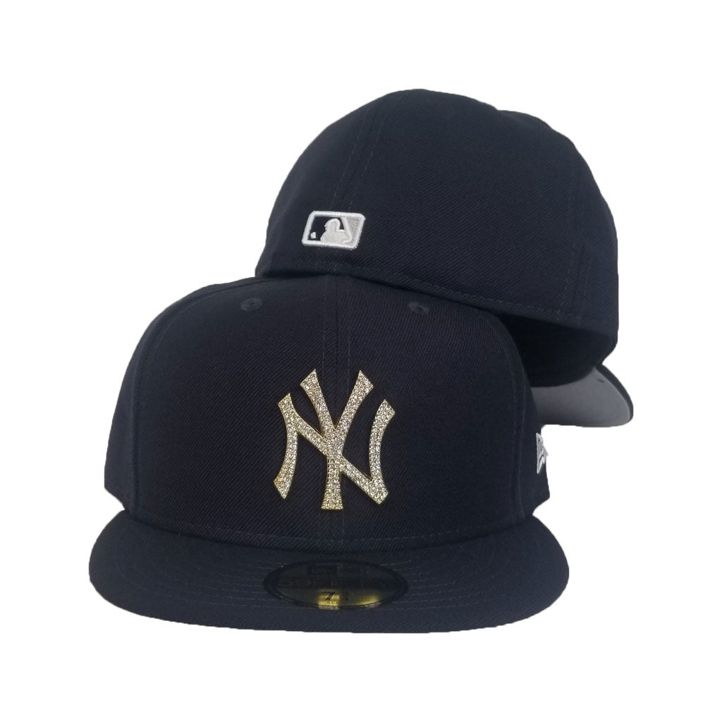 New York Yankees Hat Bling Hat Crystal Cap Custom Baseball 