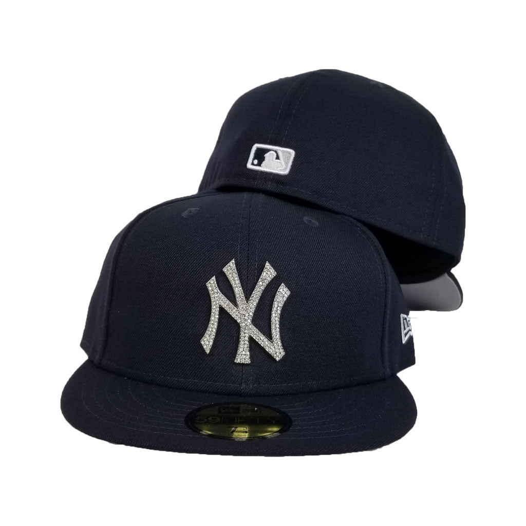 NEW ERA NEW YORK YANKEES NAVY SILVER CRYSTAL – Exclusive Fitted