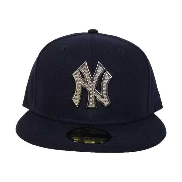 NEW ERA NEW YORK YANKEES SILVER METAL BADGE... – Exclusive Fitted Inc.