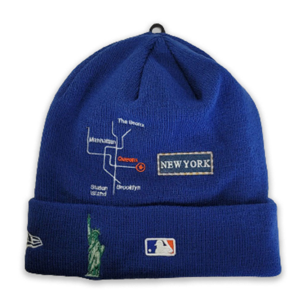 New Era NY METS City Transit MLB 59Fifty Fitted Cap, official colors
