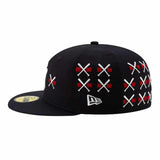 NEW ERA SPIKE LEE X NEW YORK YANKEES CHAMPIONSHIP CROSSED BAT 59FIFTY FITTED HAT
