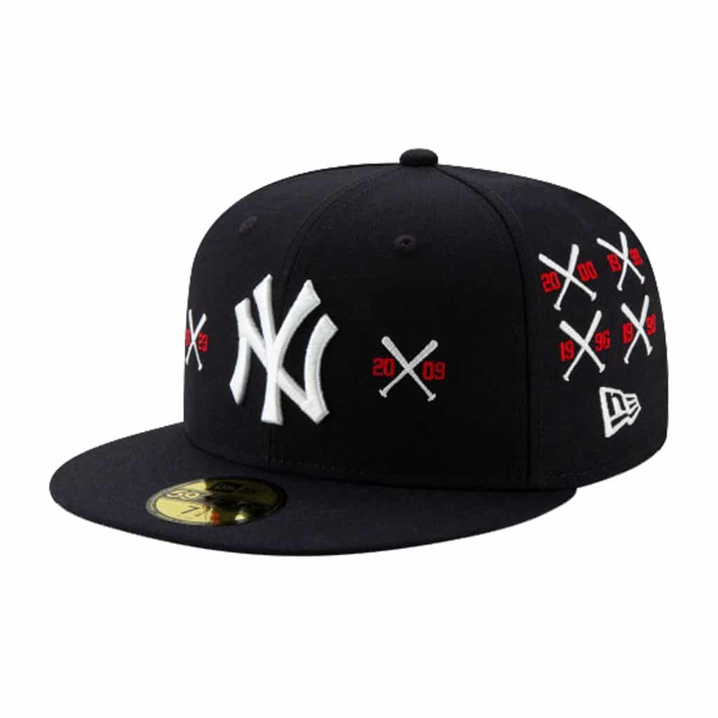 NEW ERA SPIKE LEE X NEW YORK YANKEES CHAMPIONSHIP CROSSED BAT 59FIFTY FITTED HAT