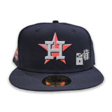 Navy Blue Houston Astros 20th Anniversary New Era 59Fifty Fitted