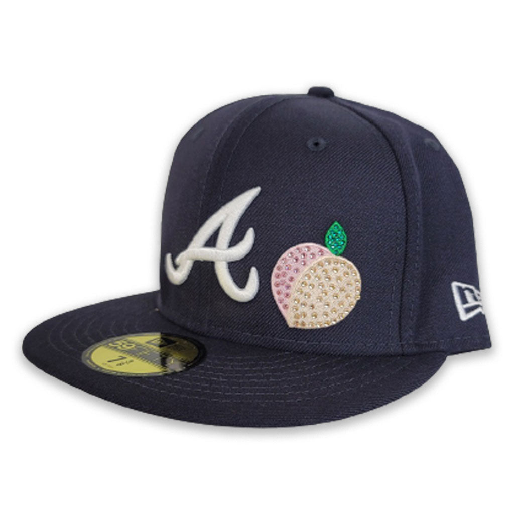 Atlanta Braves New Era All Navy Blue/Gray Bottom With The ATL