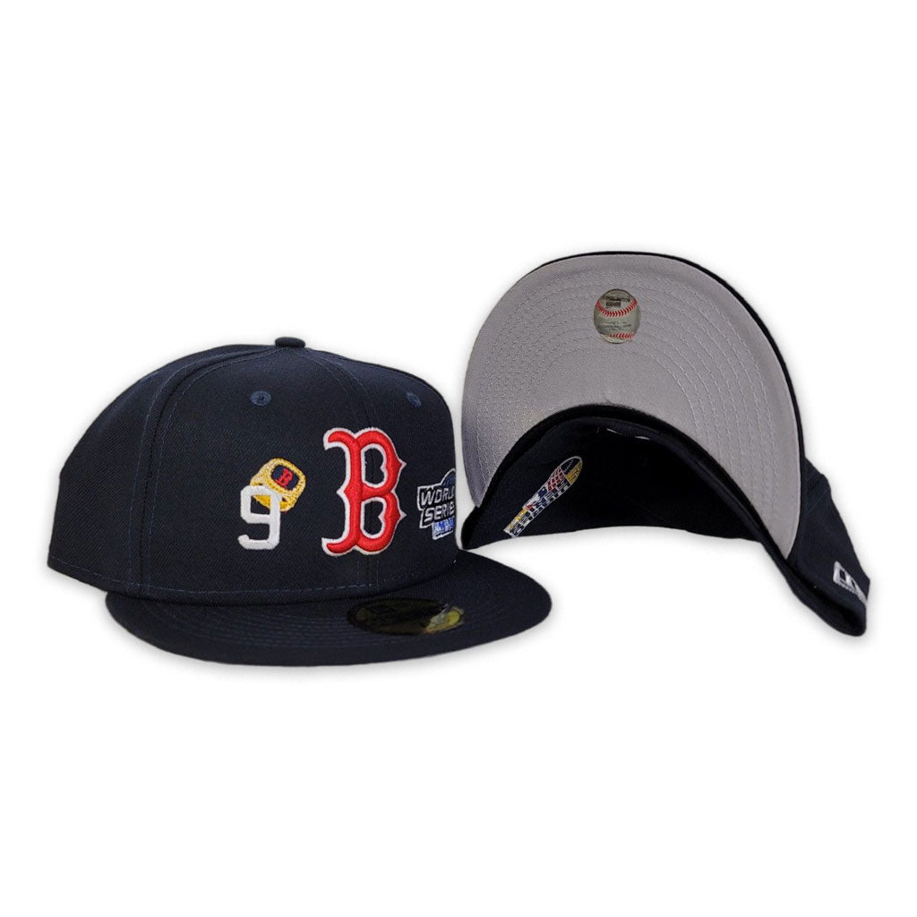 New Era Boston Red Sox 'Historic Champs' 59FIFTY Fitted Navy