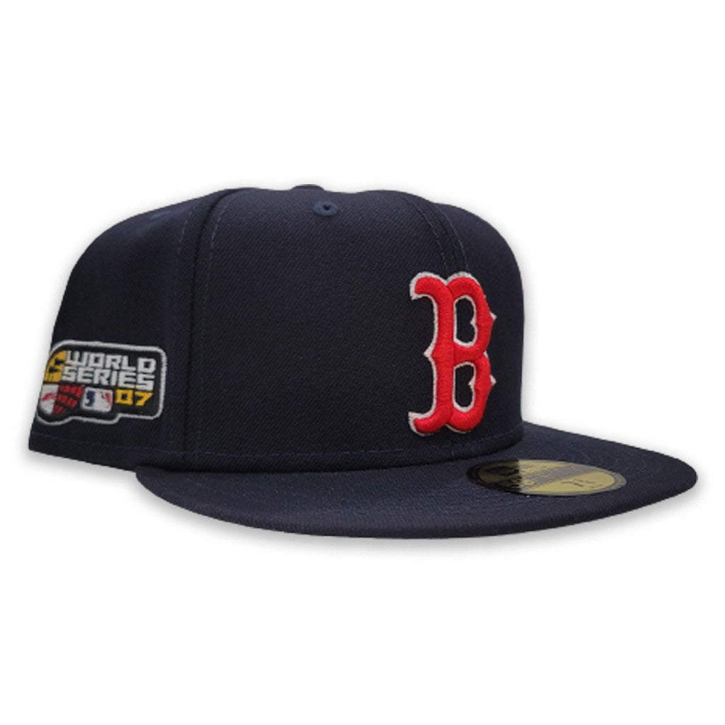 Infrared New Era Boston Red Sox Pink Bottom 1967 World Series Side Patch 59FIFTY Fitted 7 7/8
