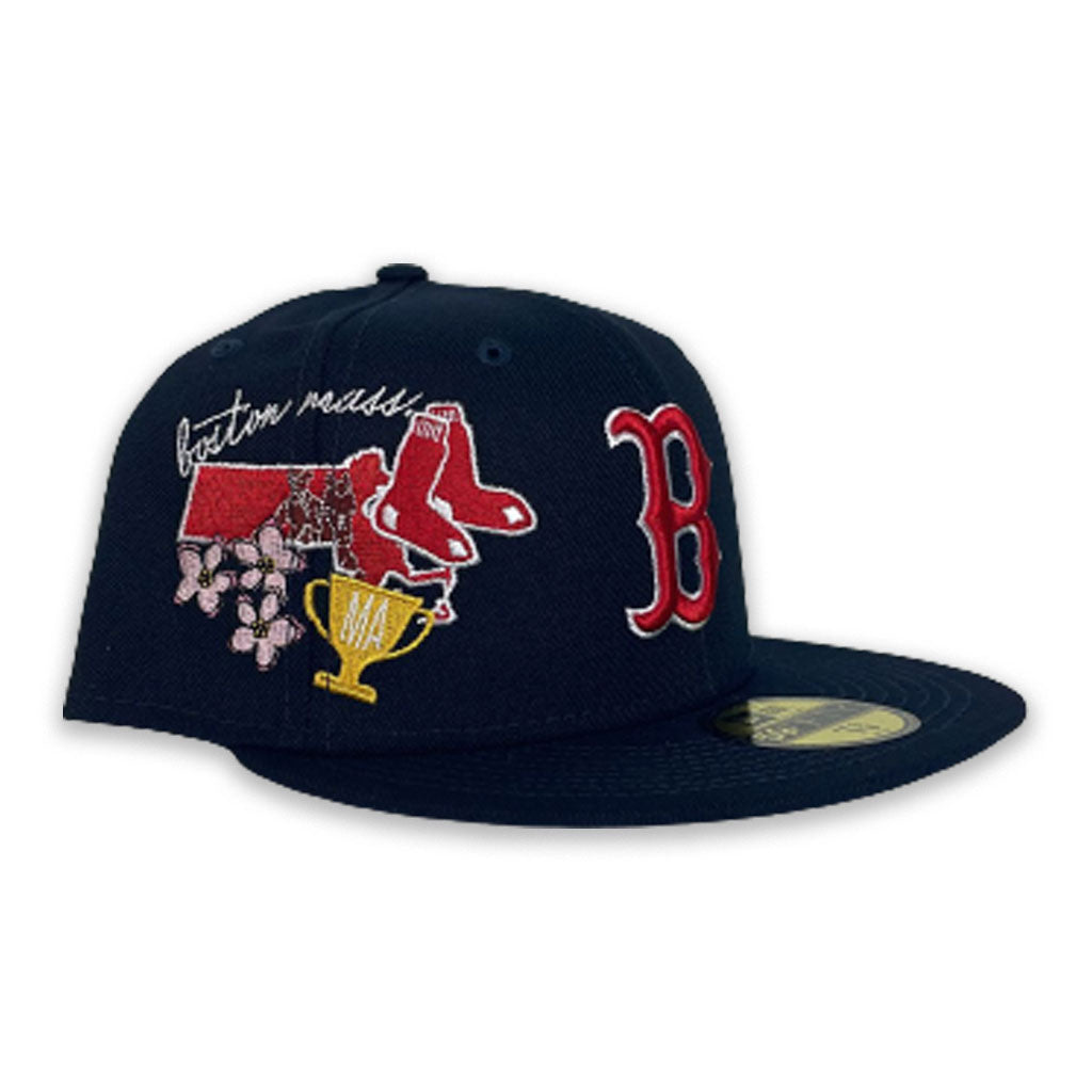 SALE: Official Red Sox 4th Of July Hats, 59Fifty Fitted Hat