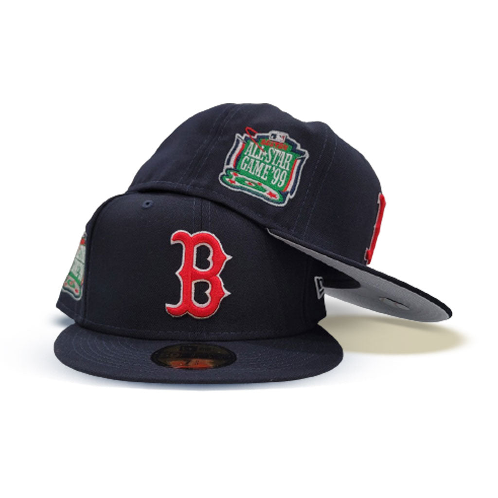 Boston Red Sox New Era 2017 MLB All-Star Game Side Patch 59FIFTY Fitted Hat  - Heathered Navy