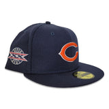 Navy Blue Chicago Bear Super Bowl XX Side Patch New Era 59Fifty Fitted