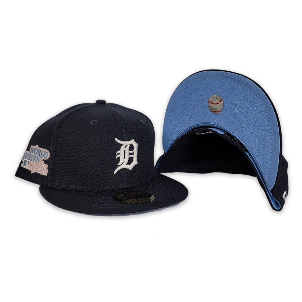 Detroit Tigers 59Fifty Honolulu Blue/Gray Fitted Cap - Vintage