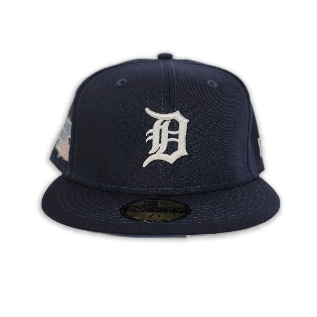 Navy Blue Detroit Tigers Icy Blue Bottom 1984 World Series New Era 59FIFTY Pop Sweat Fitted 71/2