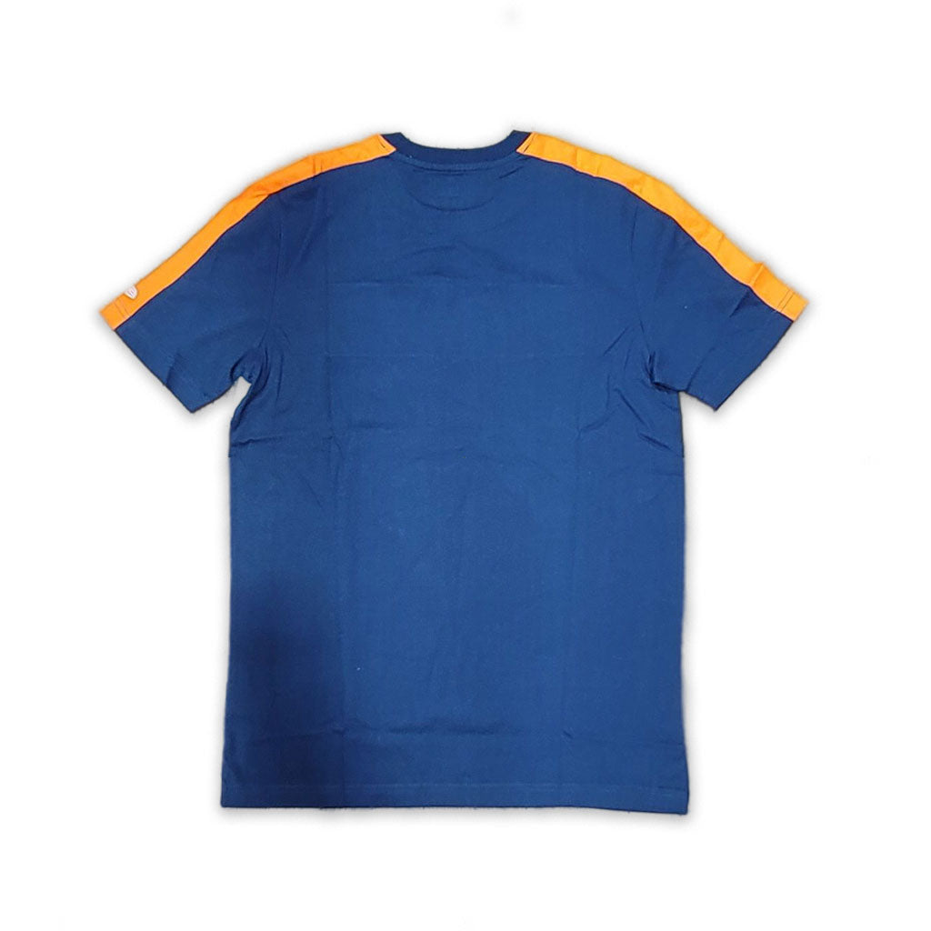 Navy Blue Detroit Tigers New Era Short Sleeve Team Taping T-shirt