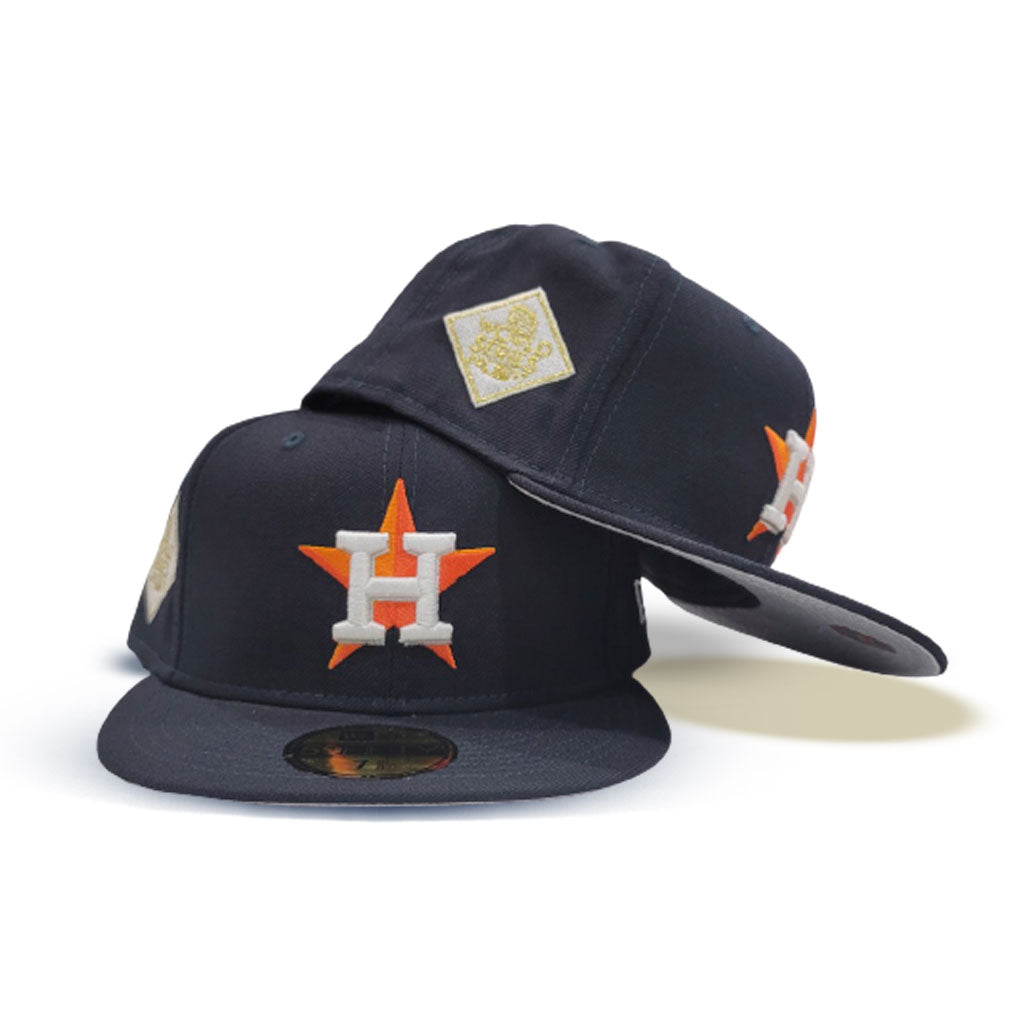Houston Astros 2022 World Series OFFICIAL New Era Fitted Hat 7 USA NEW