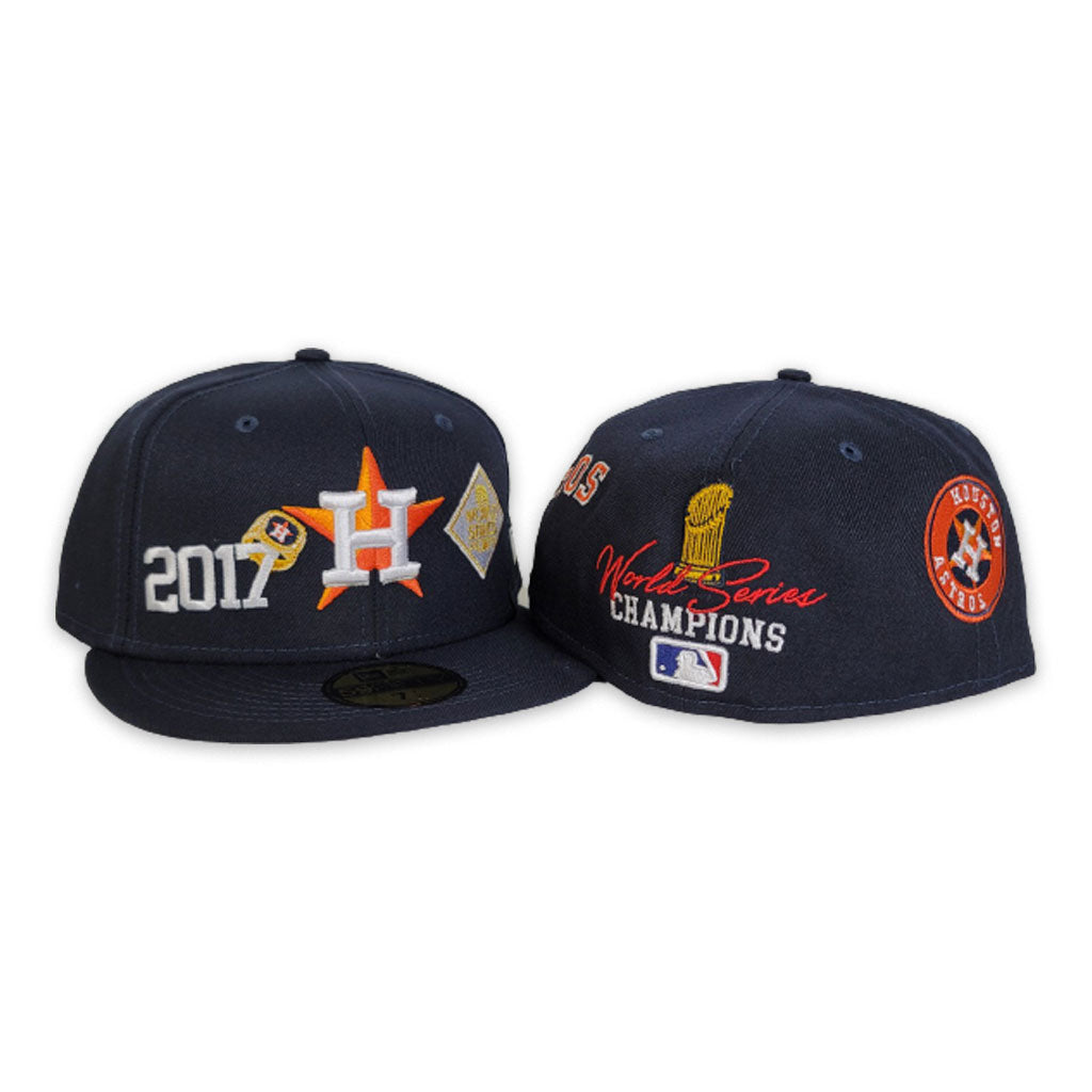 Men's New Era Sky Blue/Cilantro Houston Astros 2017 World Series