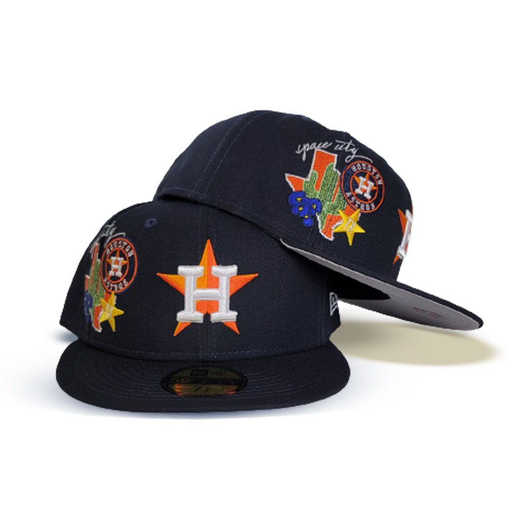 Houston astros fitted hat patch Clearance