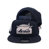 Navy Blue Houston Astros Pink Bottom 35th Great Years Side Patch New Era 9Fifty Snapback