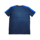 Navy Blue Los Angeles Dodgers New Era Short Sleeve Team Taping T-shirt