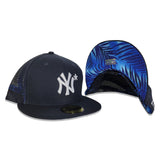 Navy Blue Mesh New York Yankees New Era 59FIFTY Fitted