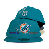 Navy Blue Miami Dolpin Super Bowl XX Side Patch New Era 59Fifty Fitted