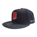 Navy Blue Minnesota Twins Green Bottom 1987 World Series Side Patch "59FIFTY DAY" New Era Fitted New Era 59Fifty Fitted