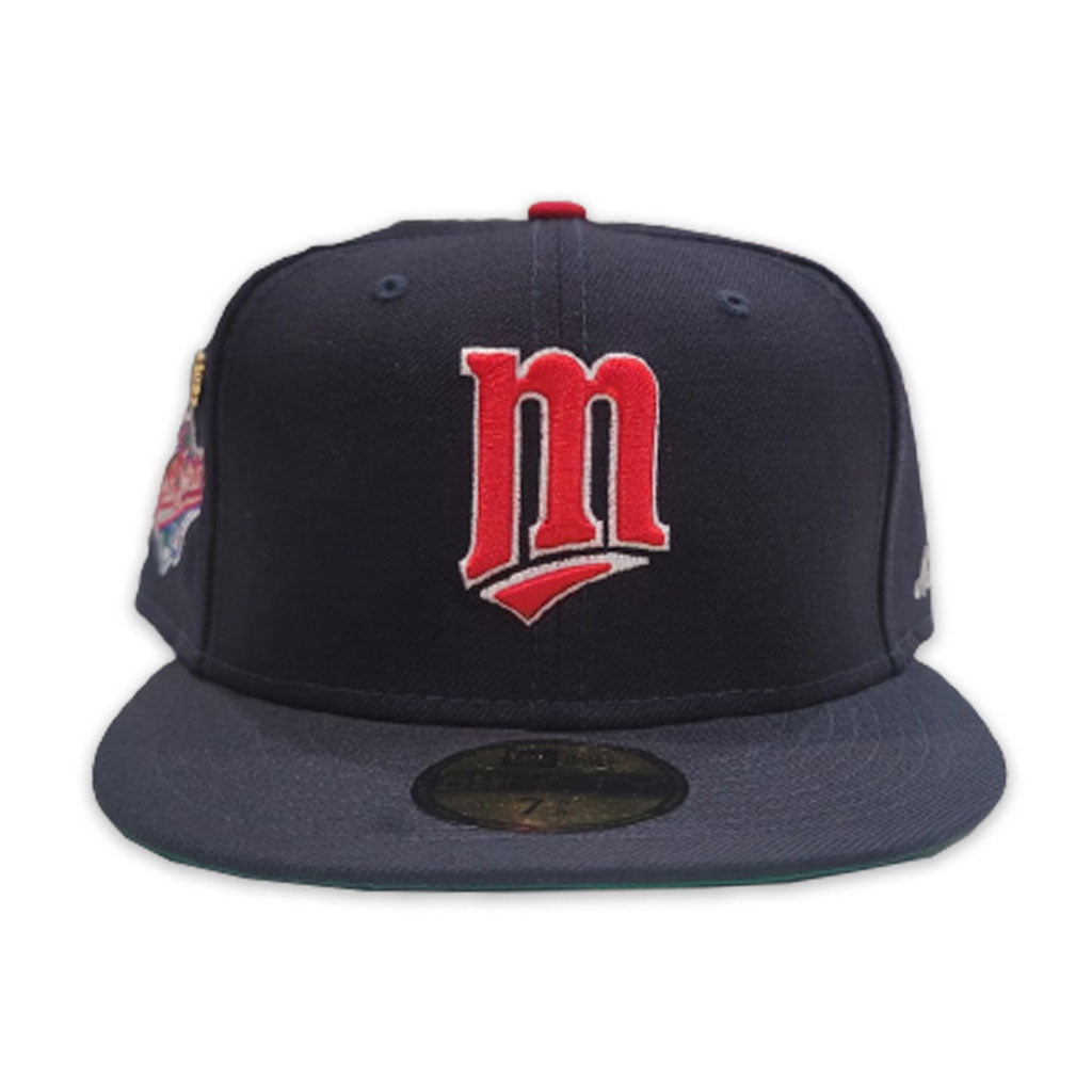 Men's Minnesota Twins New Era White/Navy 1987 World Series Two-Tone 59FIFTY  Fitted Hat