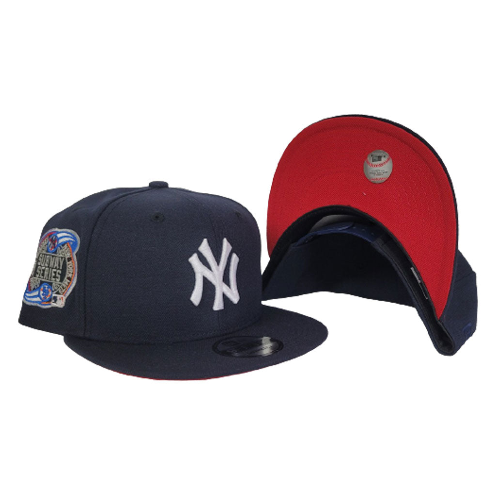 Navy Blue New Era New York Yankees 2000 Subway World Series Red Bottom 9Fifty Snapback