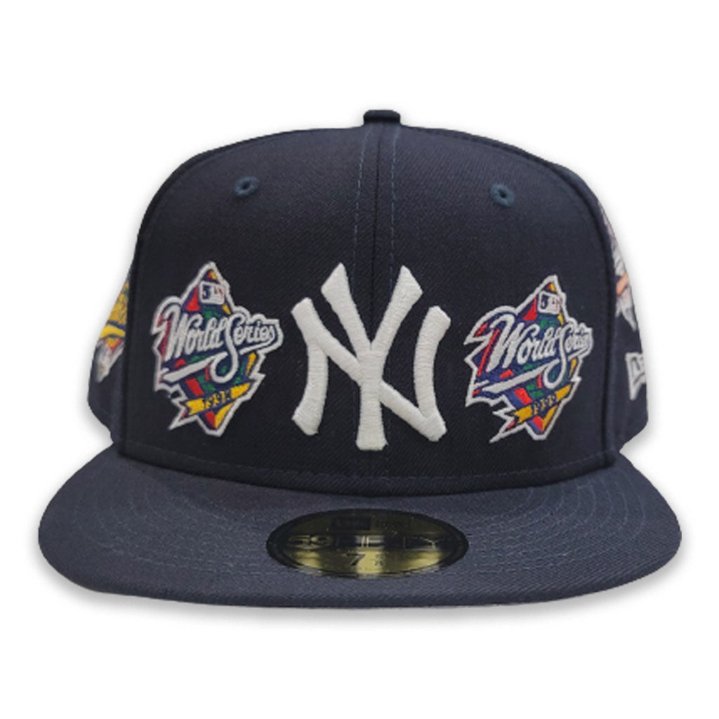 New Era x Major New York Yankees Modern Era World Series Championships 59FIFTY Fitted Cap in Navy — Major