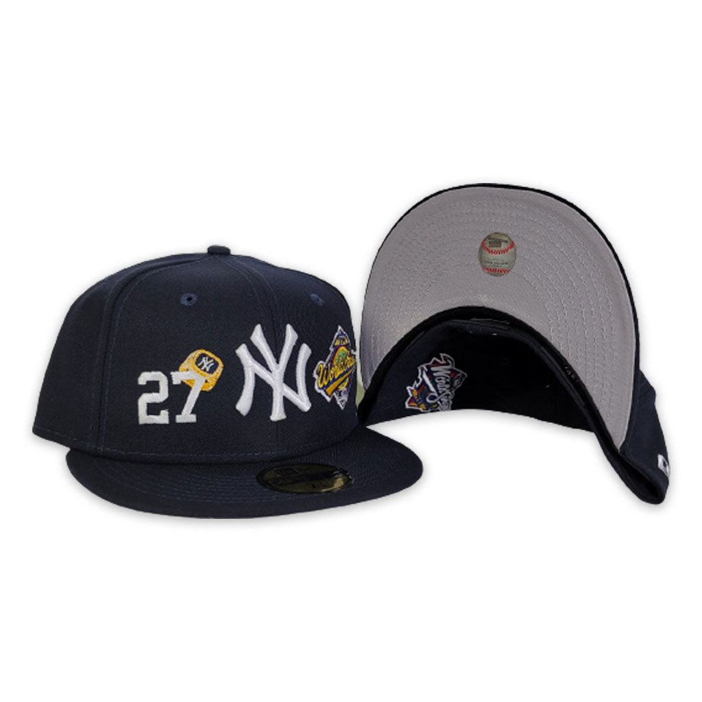 New Era x MAJOR New York Yankees Modern Era World Series Championships  59Fifty Fitted Cap in Navy — MAJOR