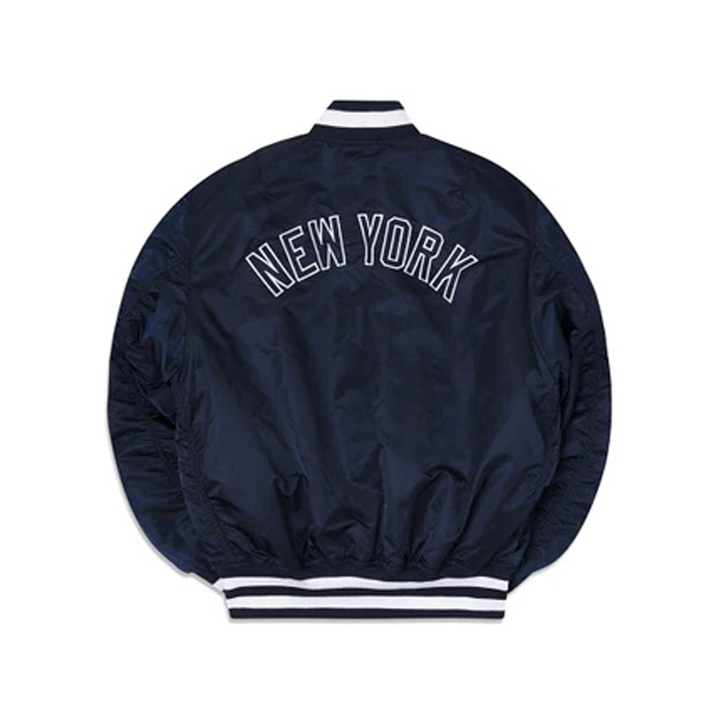 New York Yankees Embroidered Back Patch Windbreaker Jacket As-is