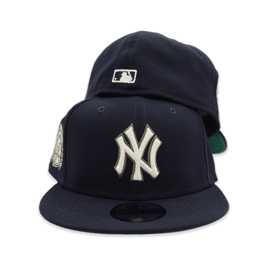 Concepts x New Era 5950 New York Yankees Fitted Hat (Dark Green/Purple